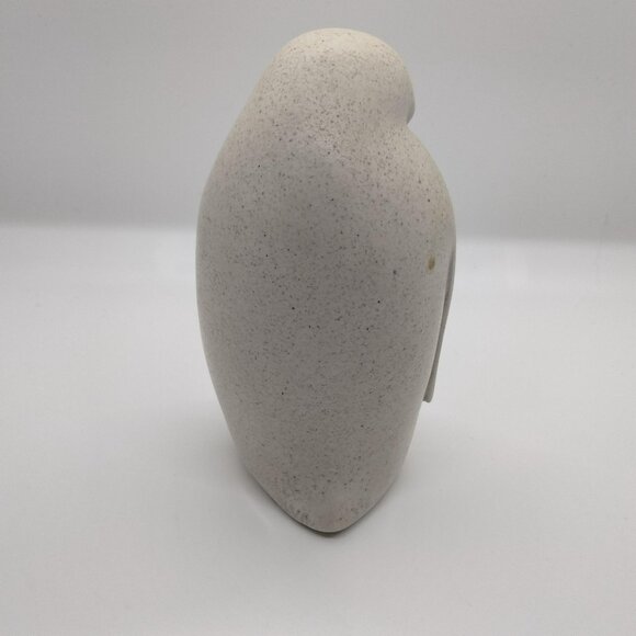 1978 Alva Studios Soapstone Penguin Figure Mid Century Modern Signed 5" x 2.5" - Picture 3 of 10